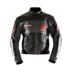 Black Honda Racing Edition - Men’s Genuine Leather Motorcycle Jacket