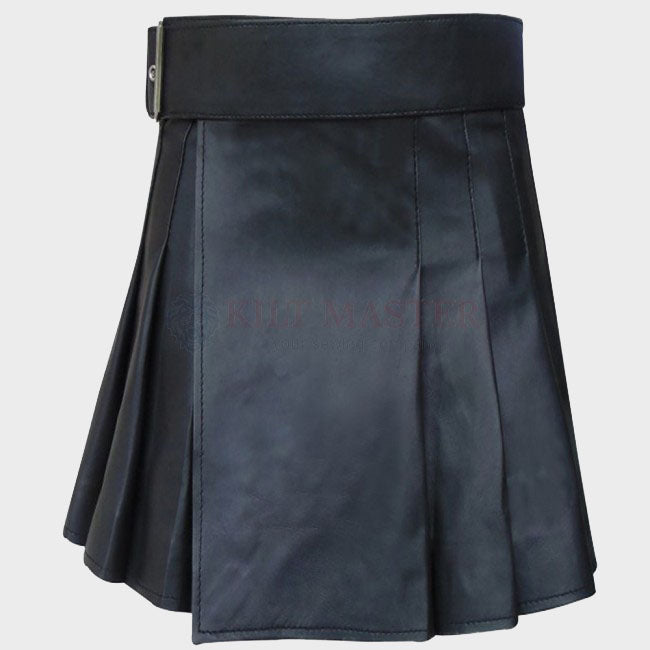 Real Leather Kilt