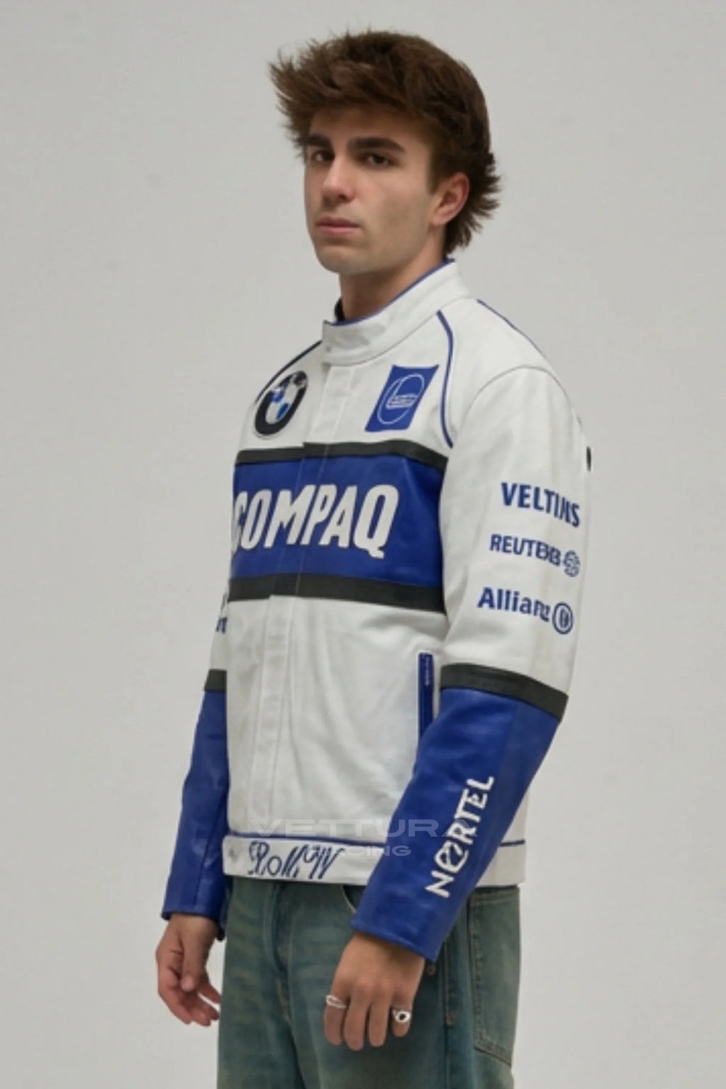 BMW Compaq Vintage Leather Jacket – Ready to Ship