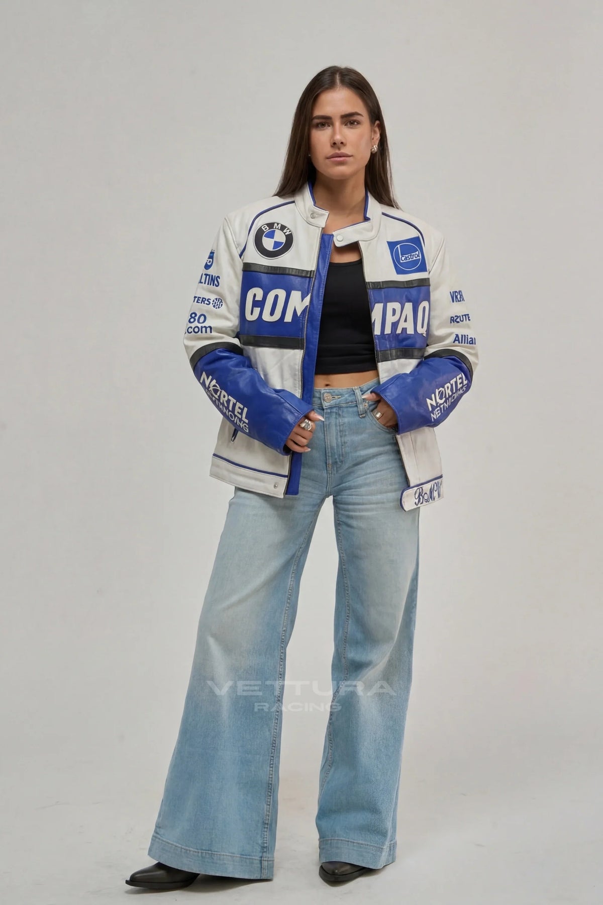 BMW Compaq Vintage Leather Jacket – Ready to Ship