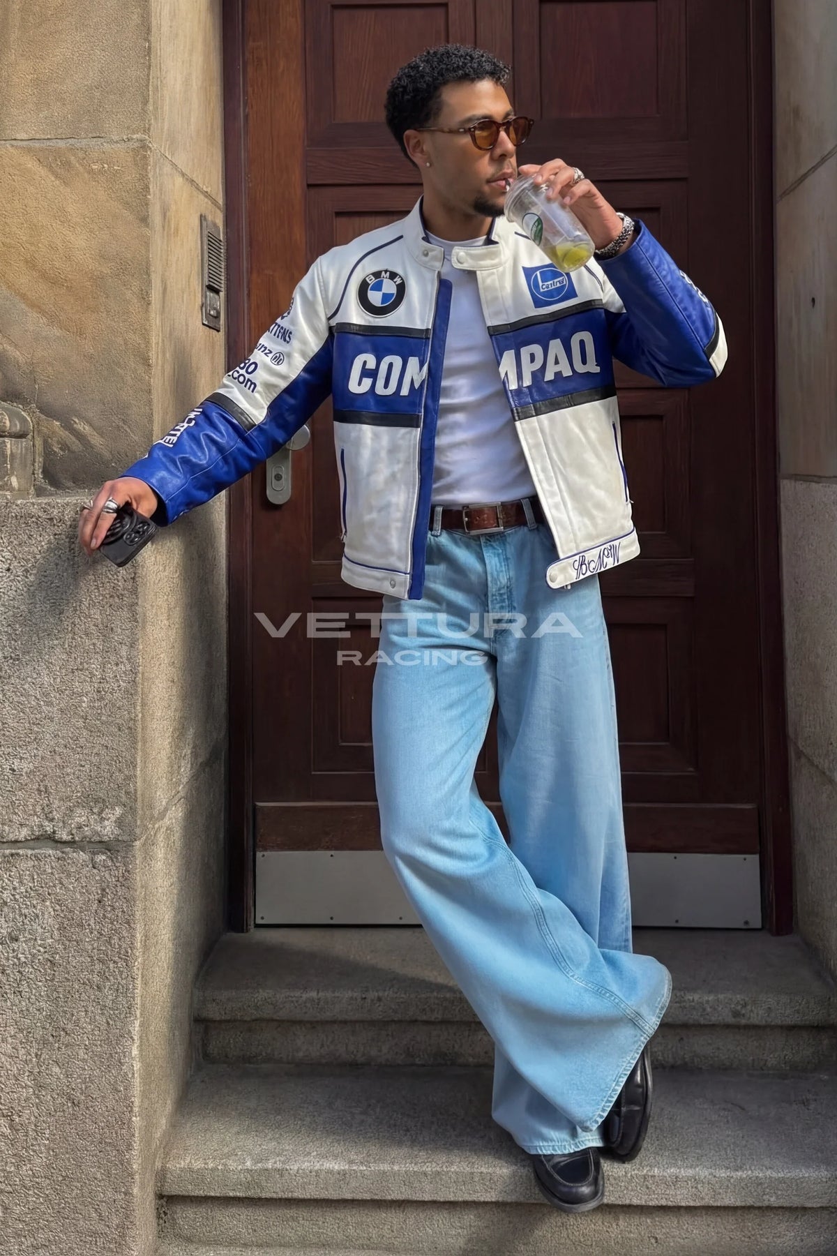 BMW Compaq Vintage Leather Jacket – Ready to Ship