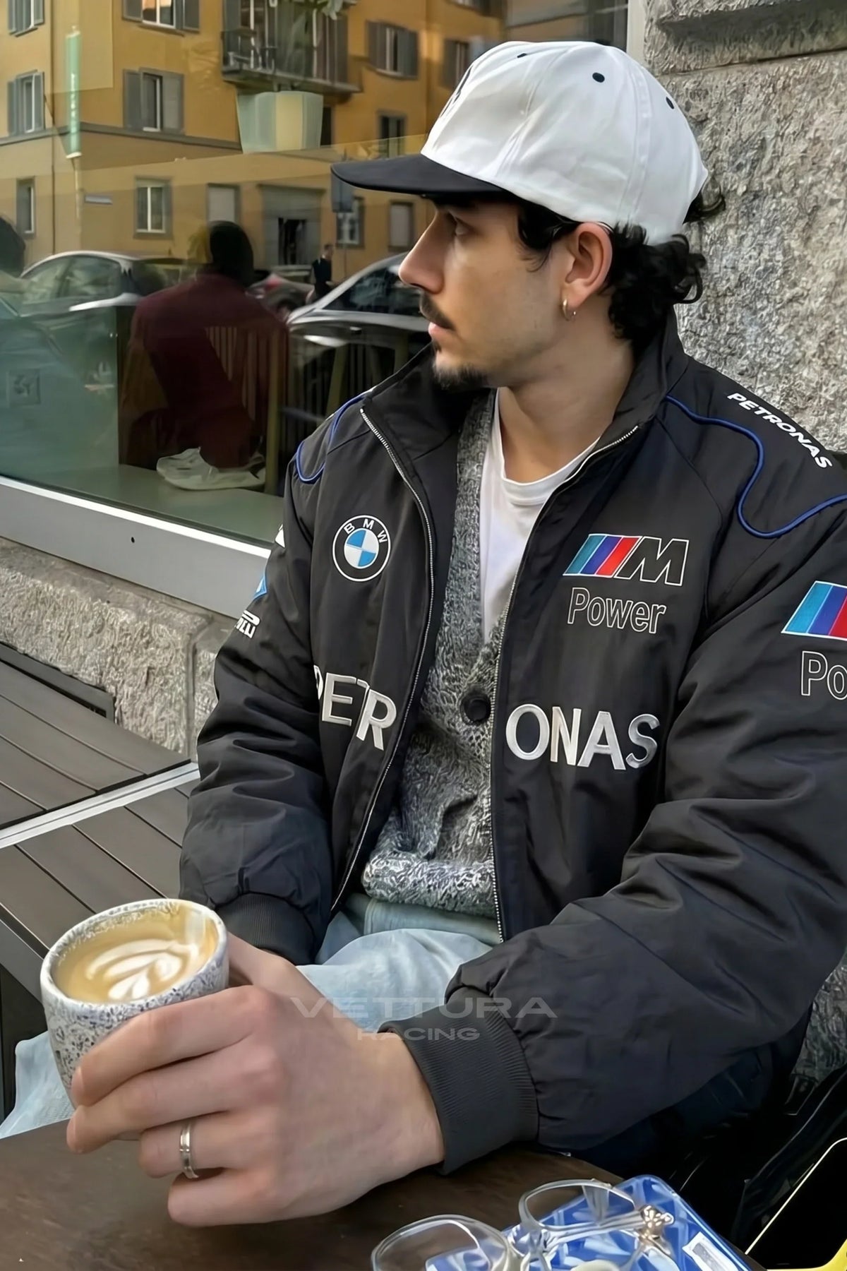 BMW F1 Vintage Racing Jacket - Black Edition