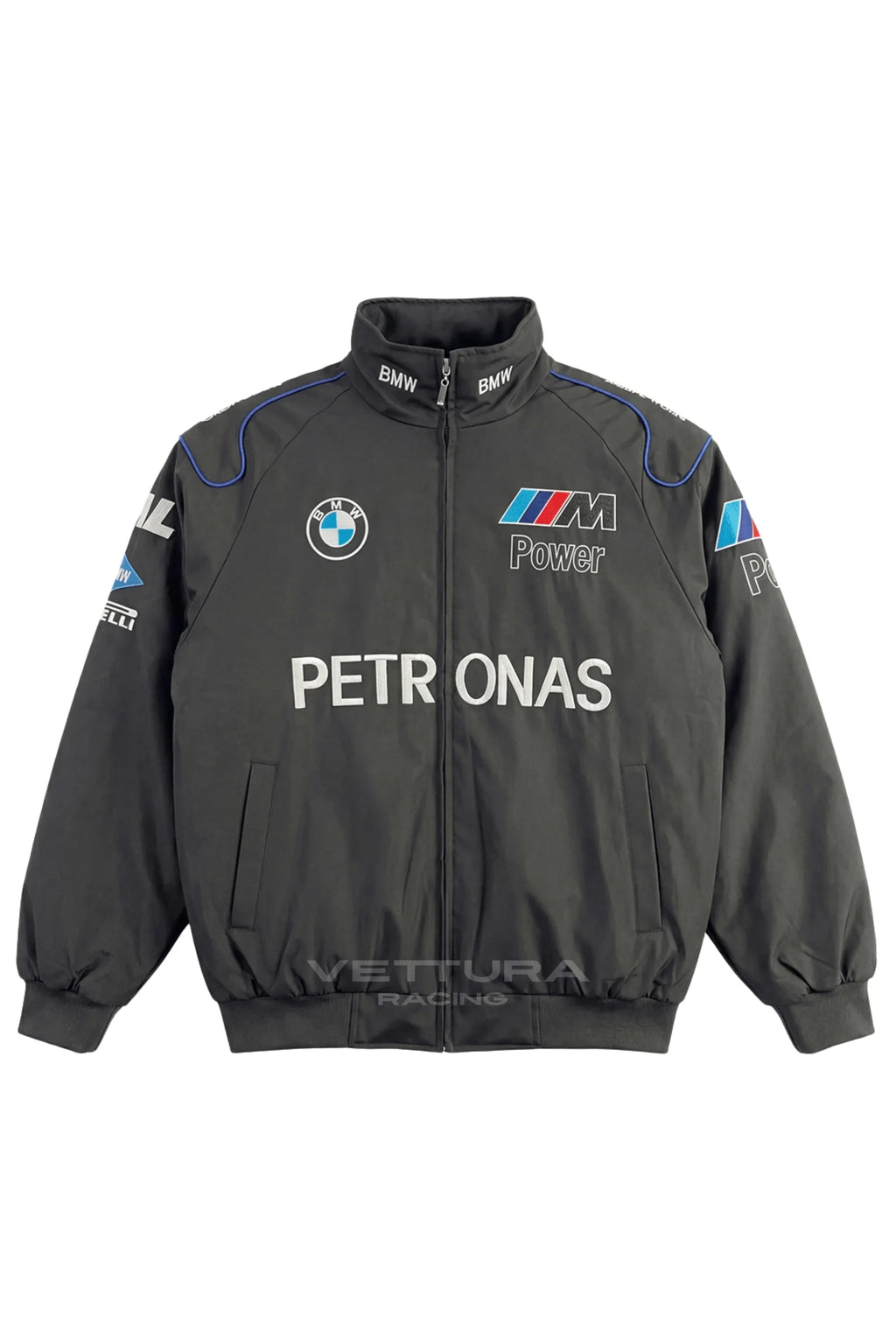 BMW F1 Vintage Racing Jacket - Black Edition
