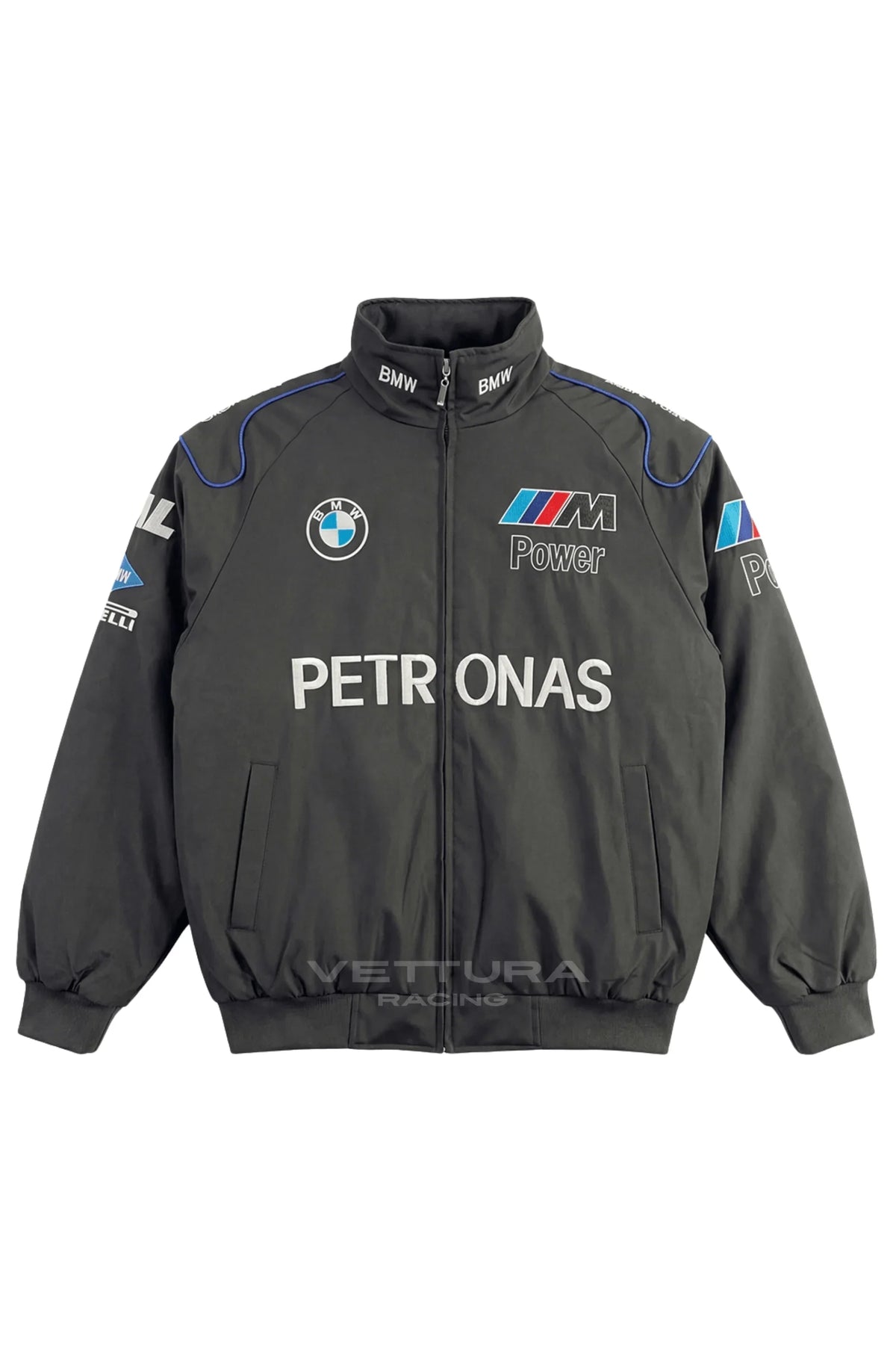 BMW F1 Vintage Racing Jacket - Black Edition