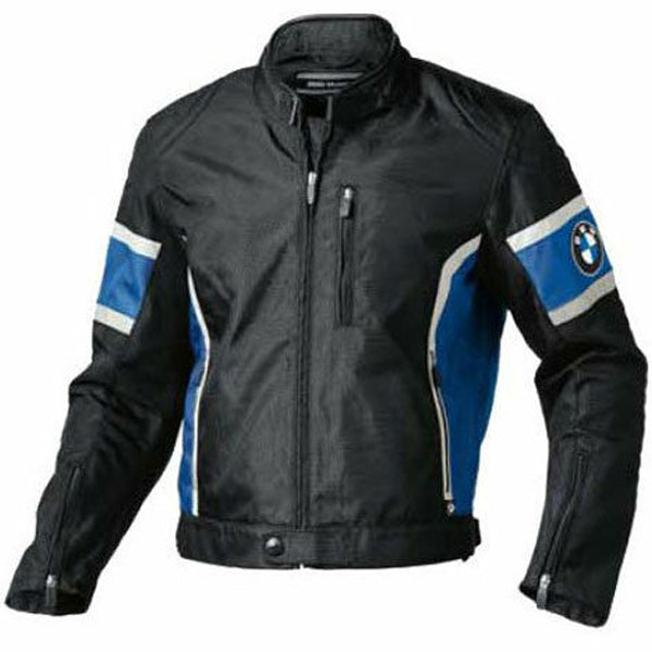 Black BMW Motorbike Racing Leather Jacket