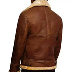 Men’s Brown B3 Bomber Leather Jacket