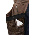 Men’s Brown Leather Chaps
