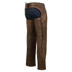Men’s Brown Leather Chaps