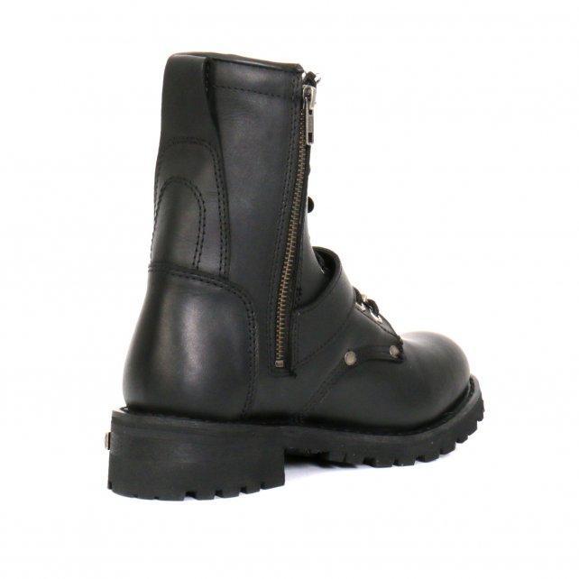 Hot Leathers Women's Iron Rose Black Logger Boots - BTL1001