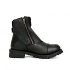 Hot Leathers Women's Double Trouble Black Zipper Boots - BTL1002