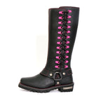 Hot Leathers Women's Black Widow Black Knee-High Boots - BTL1006