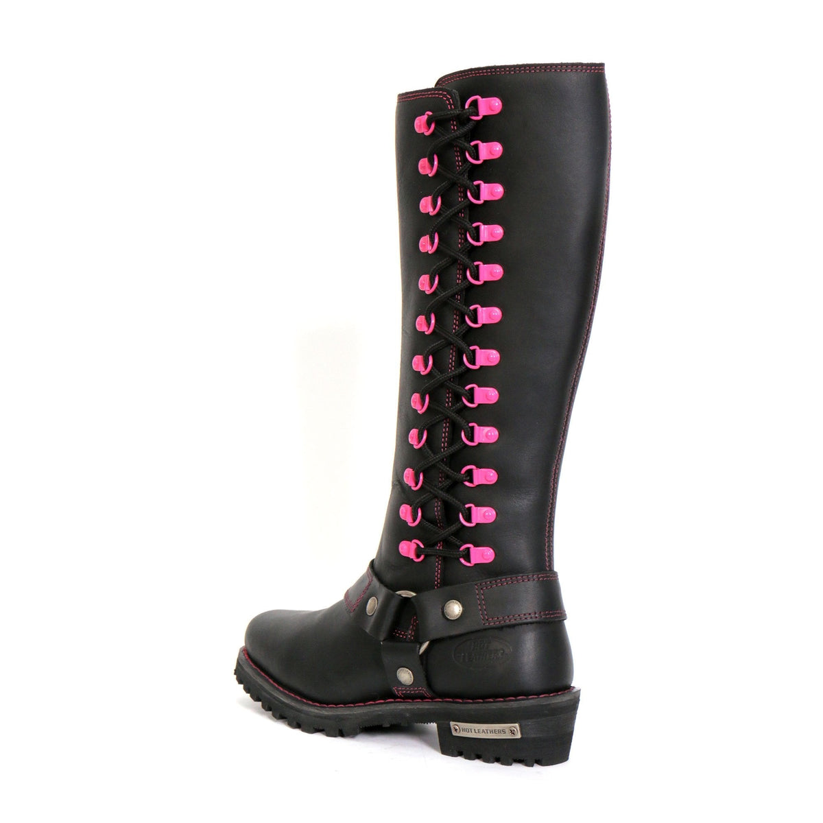 Hot Leathers Women's Black Widow Black Knee-High Boots - BTL1006