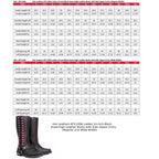 Hot Leathers Women's Black Widow Black Knee-High Boots - BTL1006