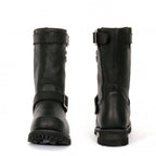 Hot Leathers Men's Road Forge Black Engineer Boots - BTM1005