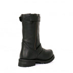 Hot Leathers Men's Road Forge Black Engineer Boots - BTM1005