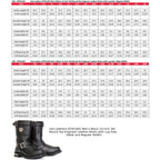 Hot Leathers Men's Road Forge Black Engineer Boots - BTM1005