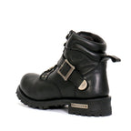 Hot Leathers Men's Road Scout Black Logger Boots - BTM1007