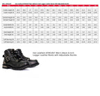 Hot Leathers Men's Road Scout Black Logger Boots - BTM1007