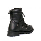 Hot Leathers Men's Crossfire Black Lace-Up Boots - BTM1009