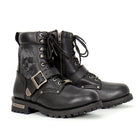 Hot Leathers Men's Graveyard Shift Black Logger Boots - BTM1017