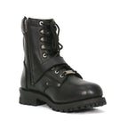 Hot Leathers Men's Graveyard Shift Black Logger Boots - BTM1017