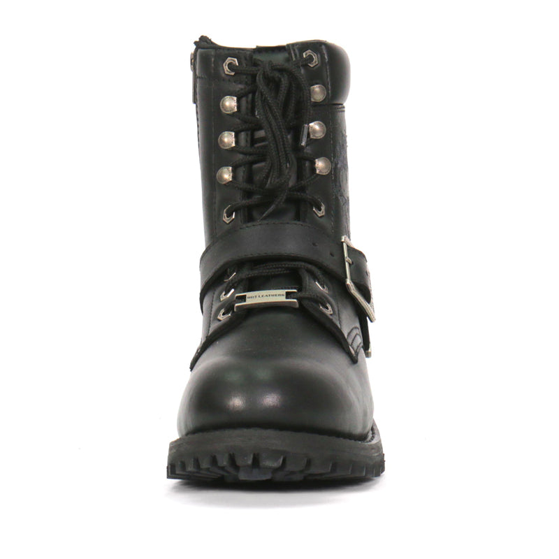 Hot Leathers Men's Graveyard Shift Black Logger Boots - BTM1017
