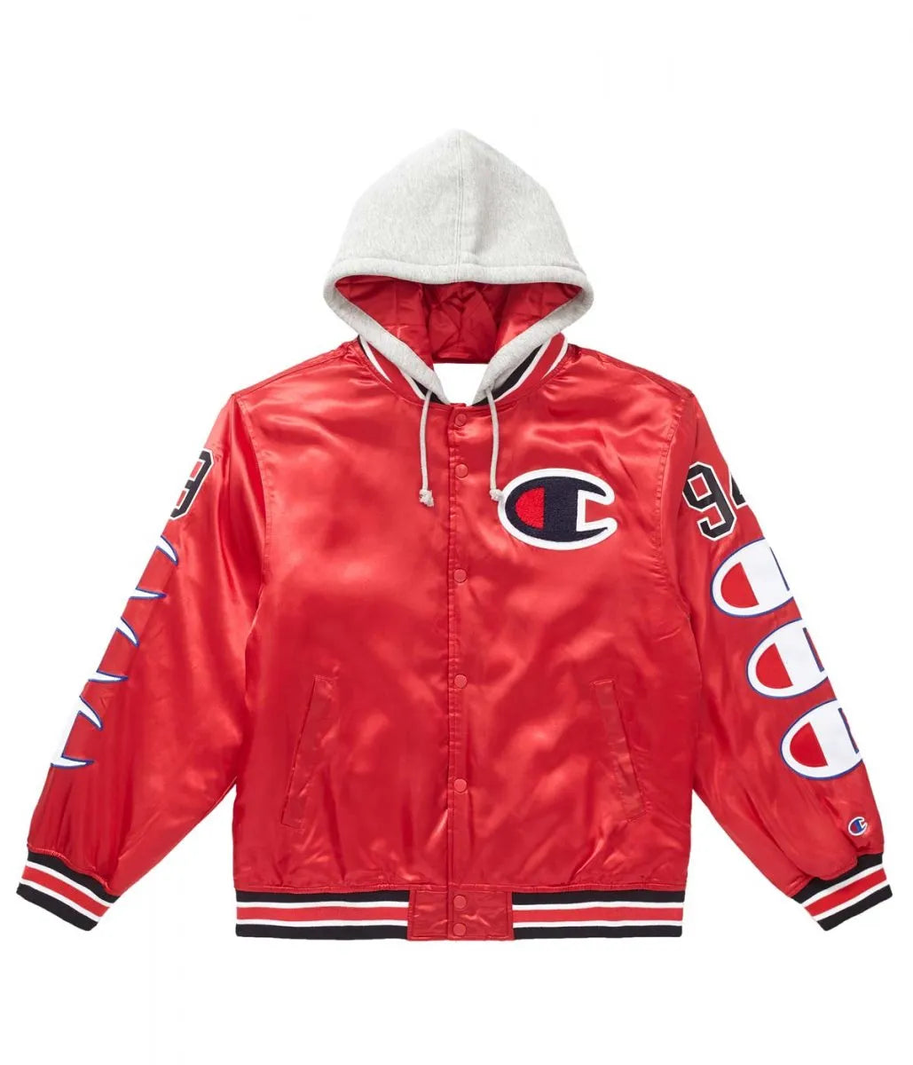 Supreme Champion Satin Hooded Jacket
