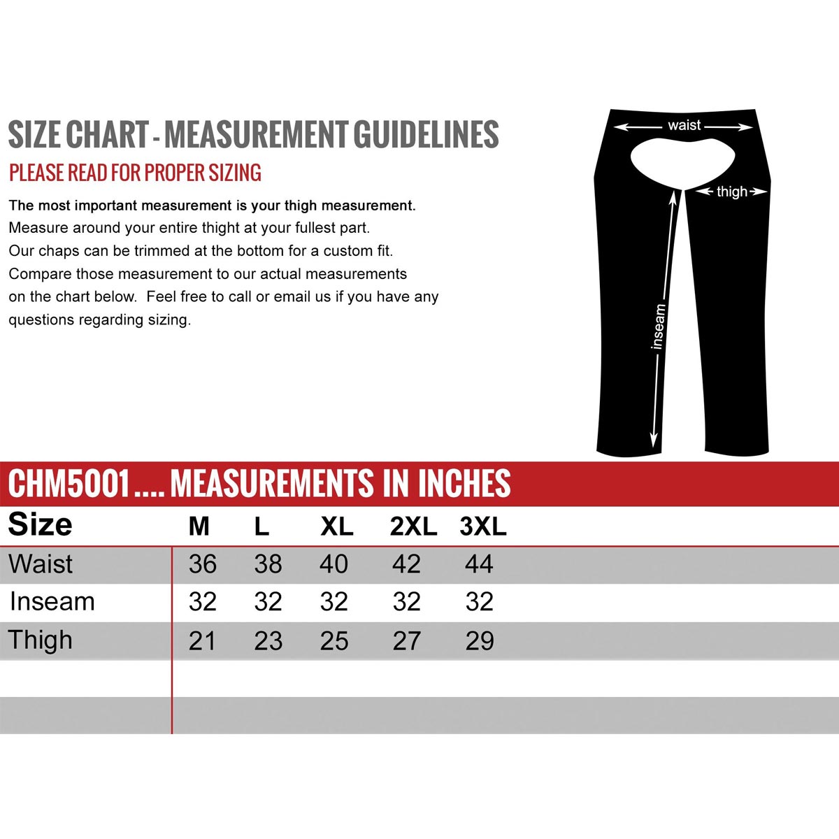 Milwaukee Leather USA MADE MLM5570 Men's Black Enfold Classic Premium Leather Motorcycle Chaps with Jean Pockets