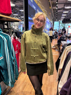 CNY Green Suede Jacket