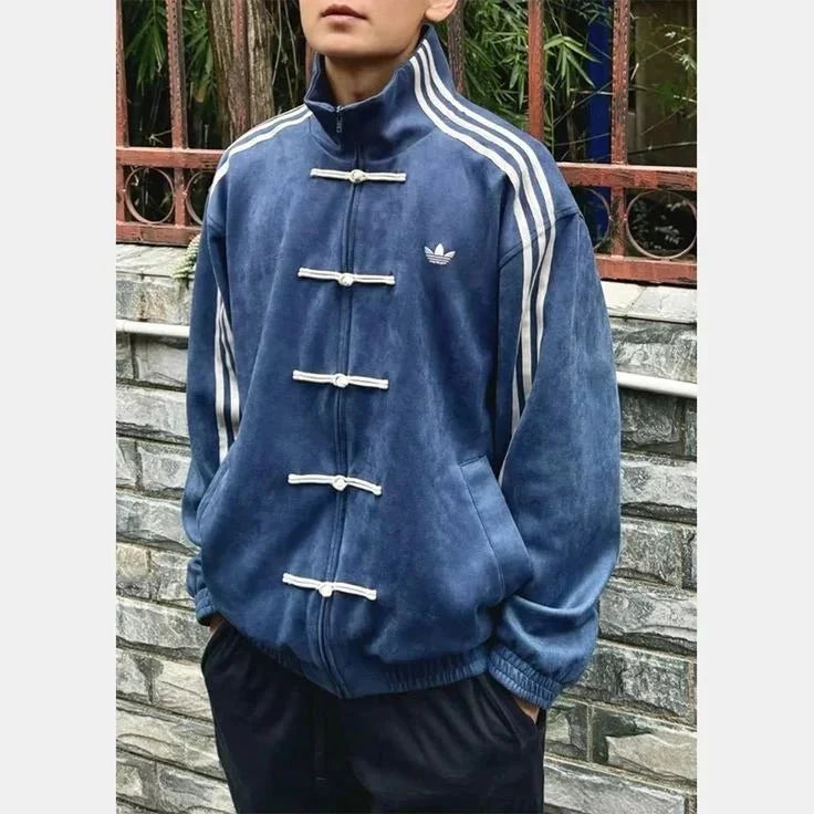 CNY Blue Suede Jacket