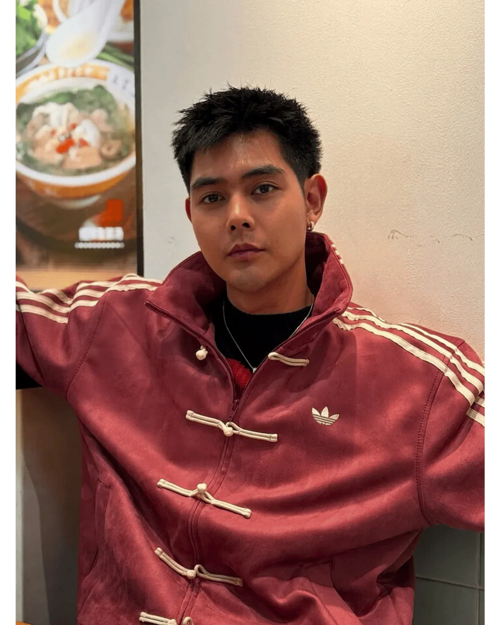 CNY Maroon Suede Jacket