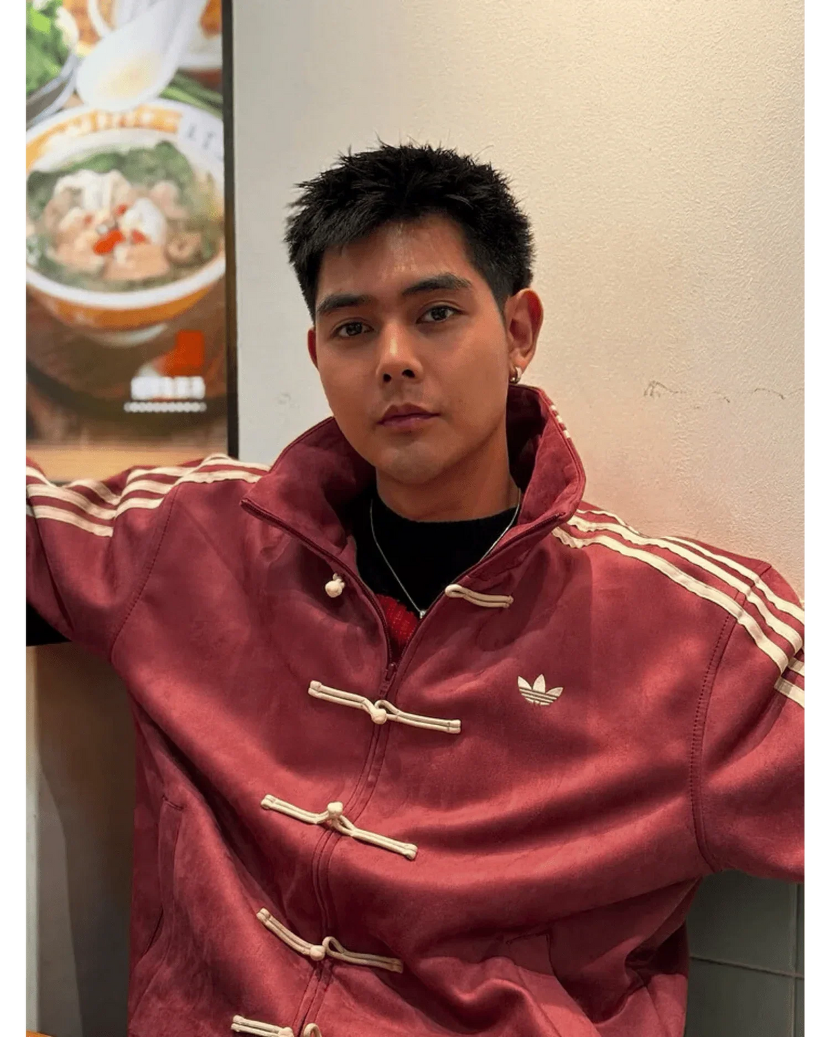 CNY Maroon Suede Jacket