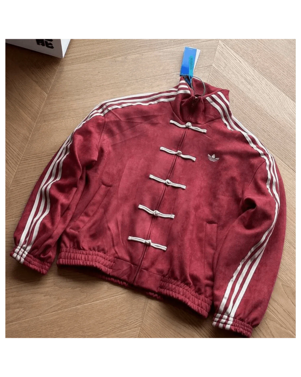 CNY Maroon Suede Jacket