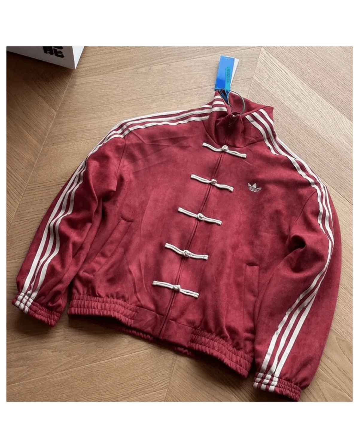 CNY Maroon Suede Jacket