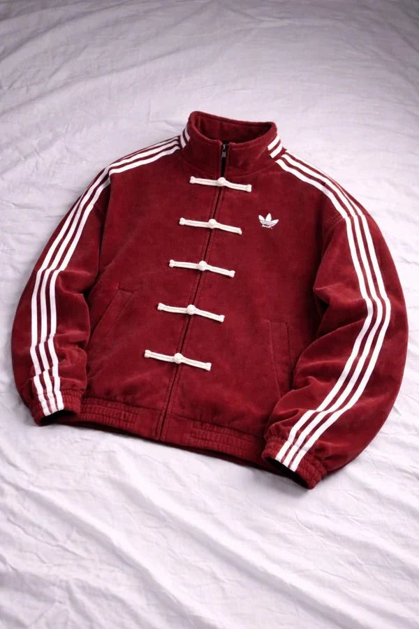 CNY Maroon Suede Jacket