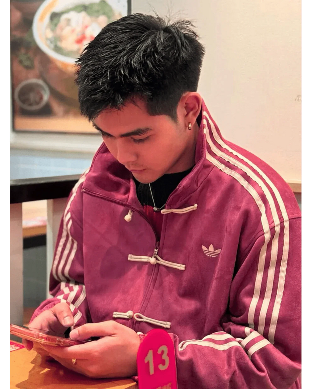 CNY Maroon Suede Jacket