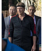 Cobra Kai Johnny Lawrence Black Track Jacket