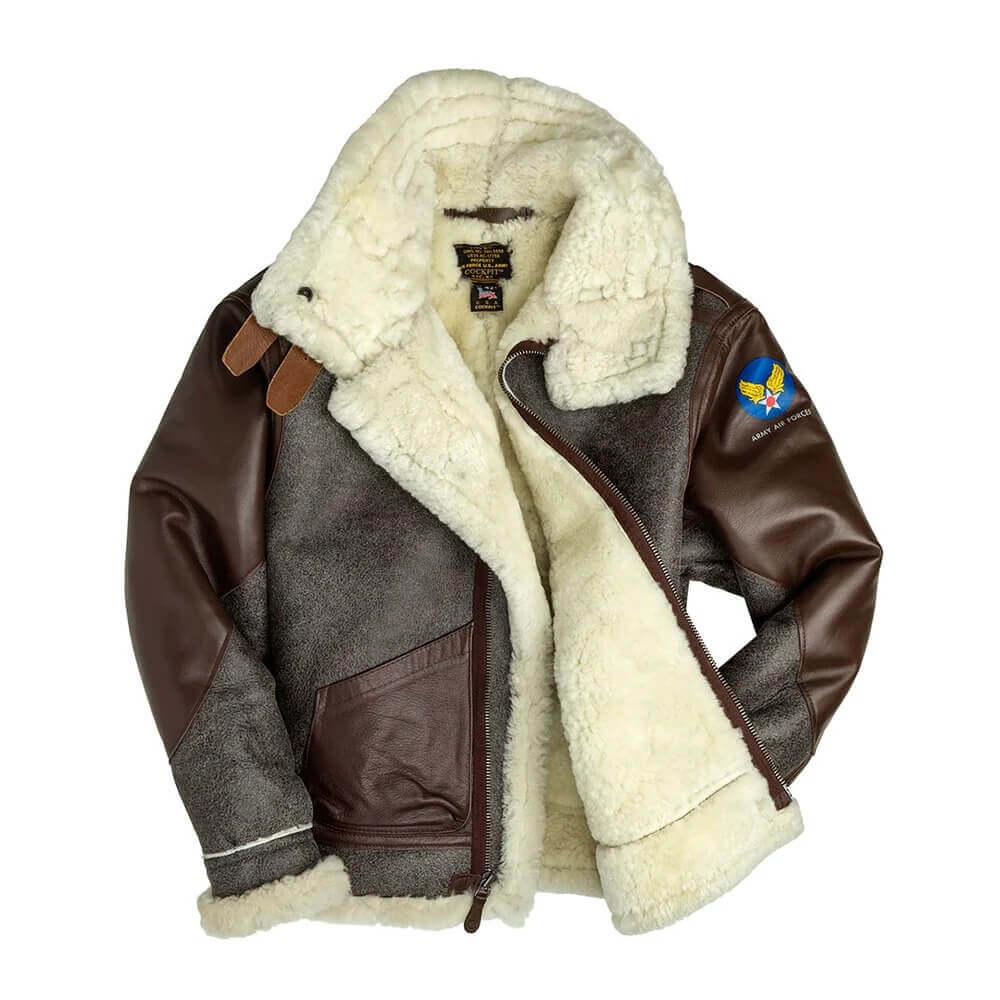 100 Mission™ B-3 Bomber Jacket Z21A013 – Classic Style & Superior Warmth