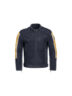 Jacke Schwabing Blau/Gelb Herren