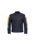 Jacke Schwabing Blau/Gelb Herren