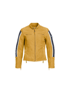 Jacke Schwabing Gelb/Blau Damen