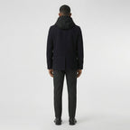 Men’s Dark Blue Wool Navy Peacoat – Classic Double Breasted Winter Coat