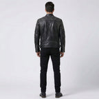 Men's Leather Punk Jacket
