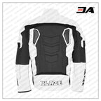 Custom Motorcycle Black & White Motorcycle Jacket