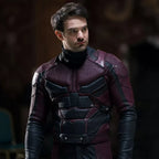 Charlie Cox Captain Marvel Cafe Racer Jacket