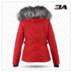 Women Red Down Jacket
