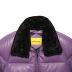 Double Goose Country Purple Leather Jacket
