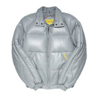 Authentic Double Goose Classic V-Bomber Leather Jacket | Light Grey