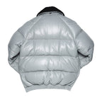 Authentic Double Goose Classic V-Bomber Leather Jacket | Light Grey