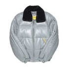 Authentic Double Goose Classic V-Bomber Leather Jacket | Light Grey